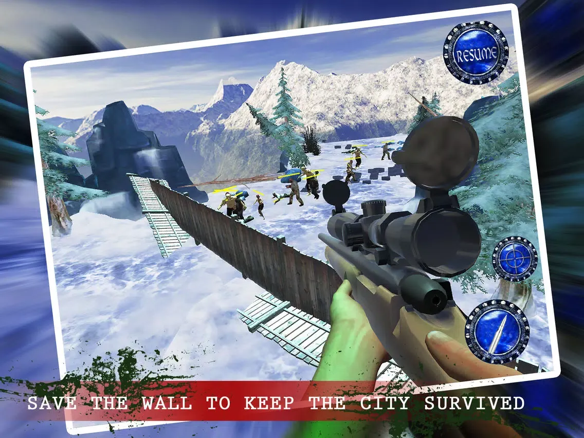 Capturas de pantalla de War Of Zombies Snow Chapter iPad 